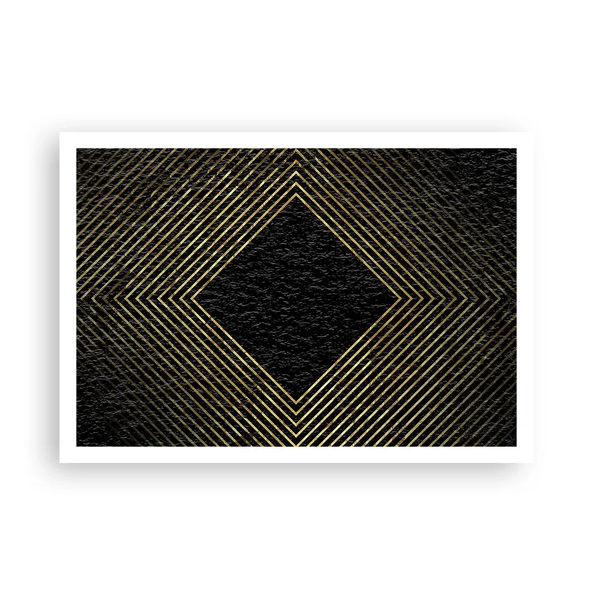Poster - Geometrie în stil glamour - 100x70 cm