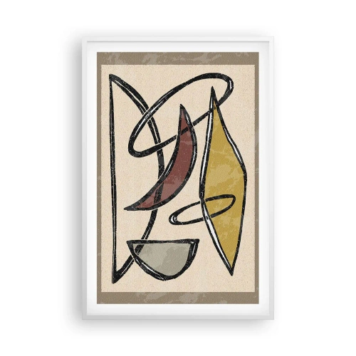 Poster în ramă albă - Vertical și orizontal - 61x91 cm