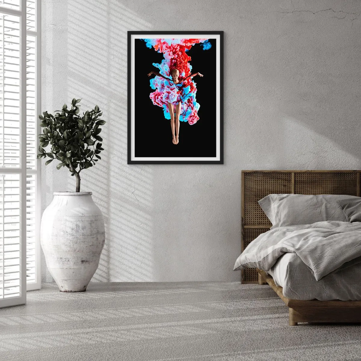 Poster în ramă neagră - În plină înflorire - 61x91 cm