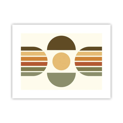 Poster - În culorile pământului - 40x30 cm