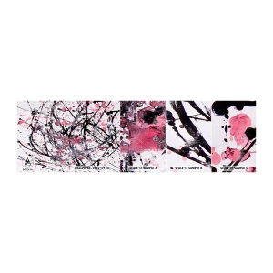 Mostră de Tapet Standard Eco - Natura trecătoare a vieții - Abstracția, Bucată, Model modern - 100x30 cm