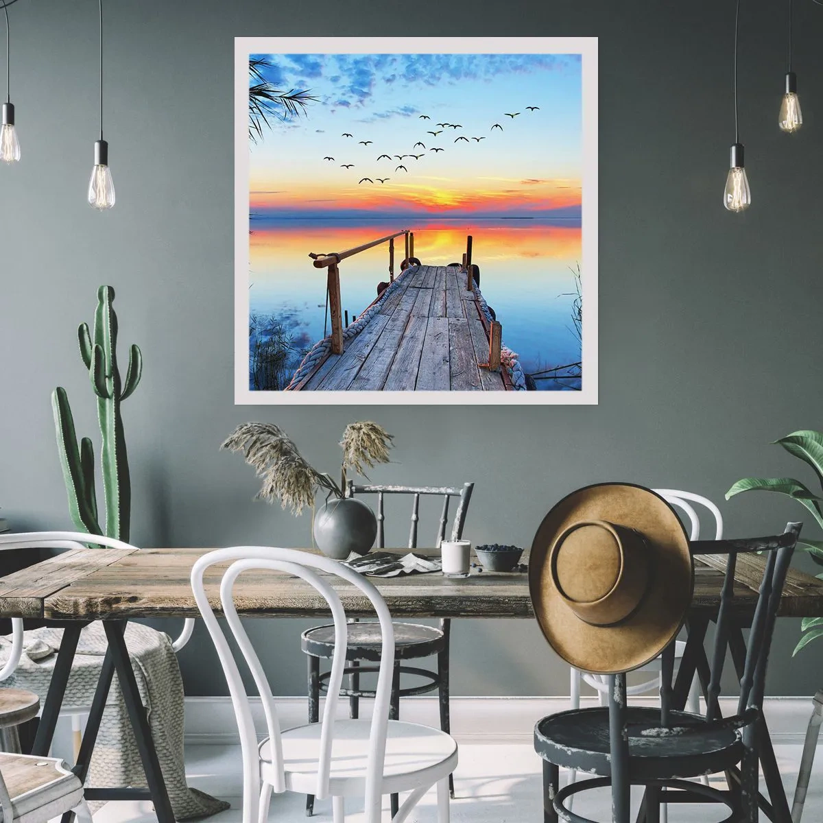 Poster - E timpul să ne întoarcem... - 50x50 cm