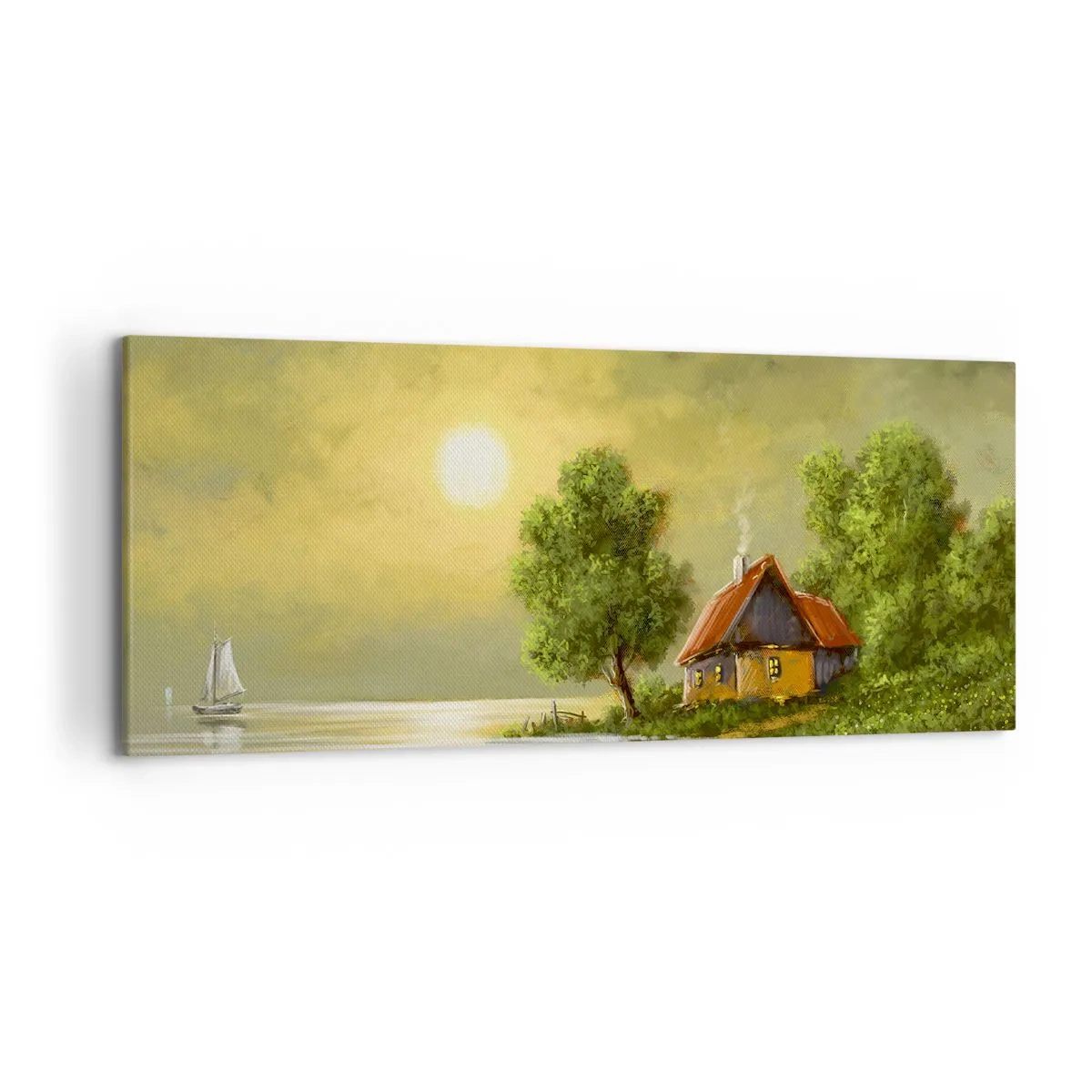 Tablou pe pânză - Frumos, ca dintr-o imagine - 120x50 cm