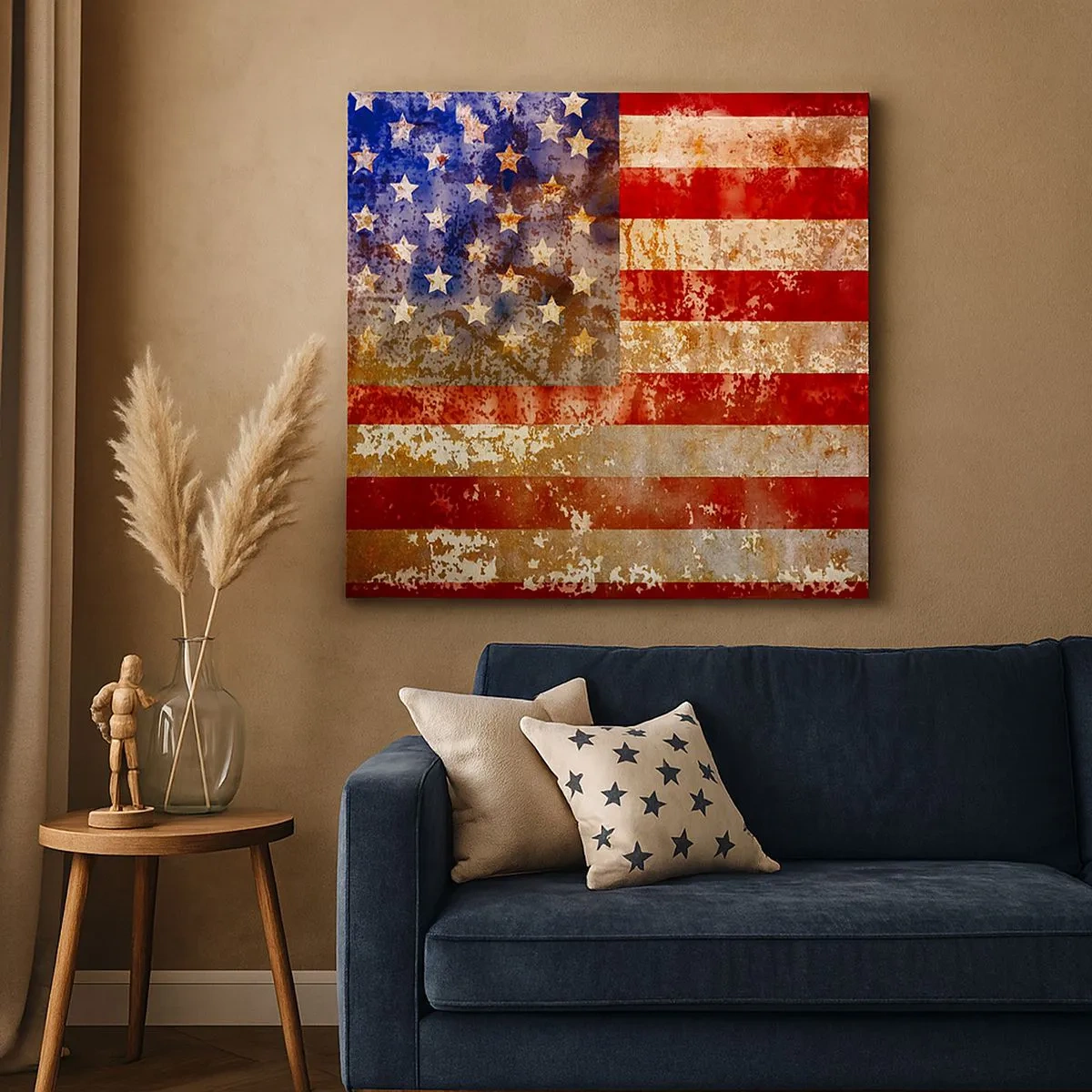 Tablou pe pânză - Gloria nu trece - 30x30 cm