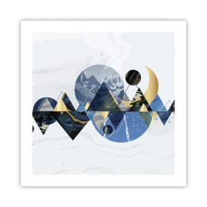 Poster - Peisaj geometric - 50x50 cm