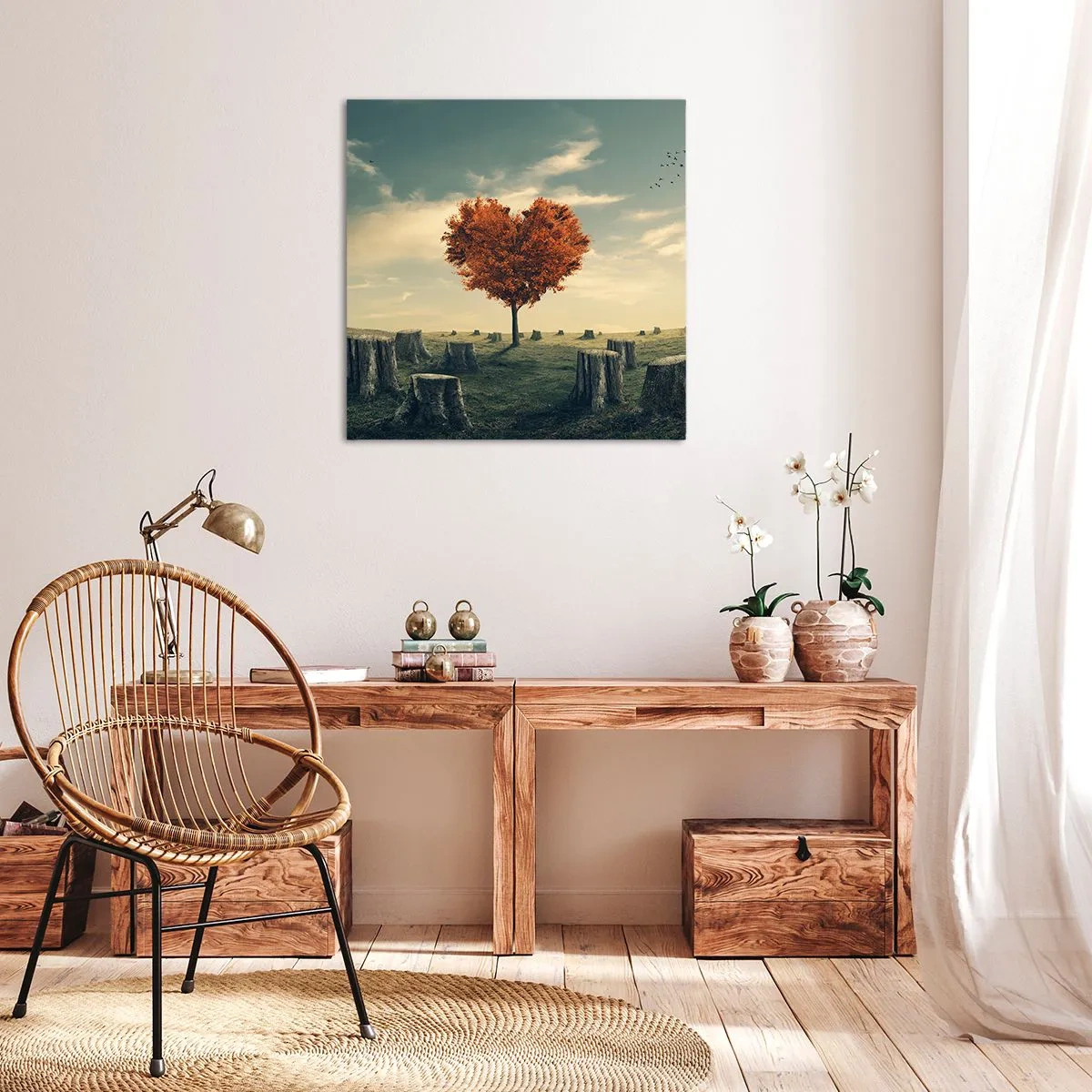 Tablou pe pânză - Încă mai există speranță - 60x60 cm