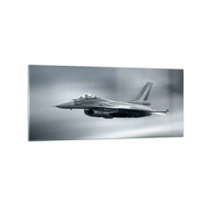 Tablou pe sticlă - Vrei să mă provoci? - 120x50 cm