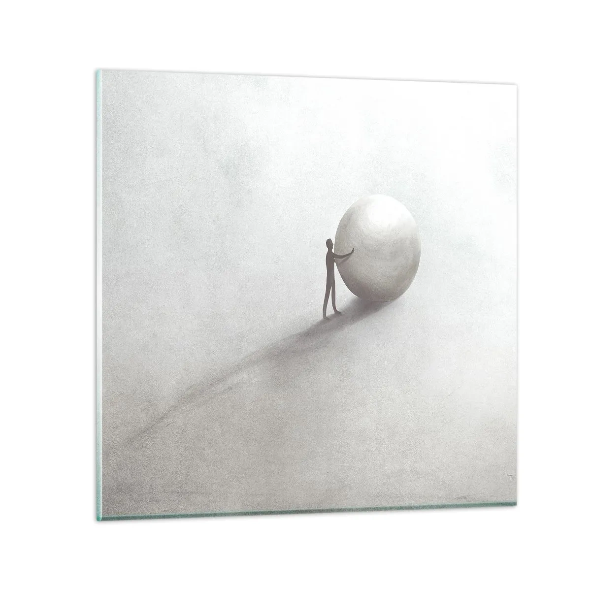 Tablou pe sticlă - Jocul vieții - 30x30 cm