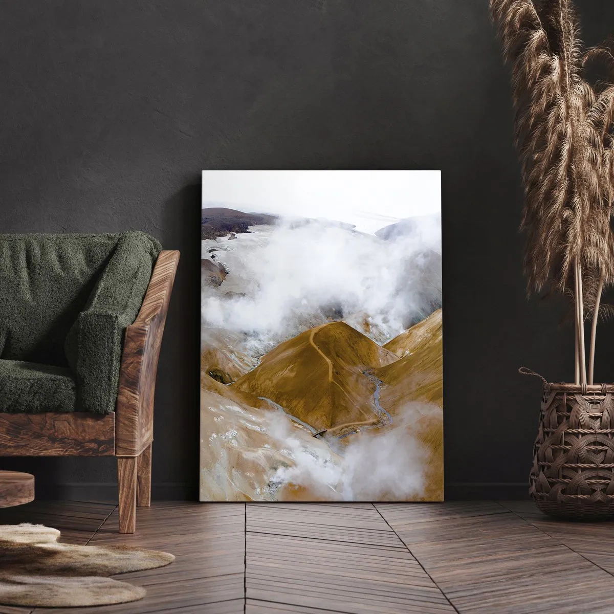 Tablou pe pânză - Frumusețea sălbatică a Islandei - 50x70 cm