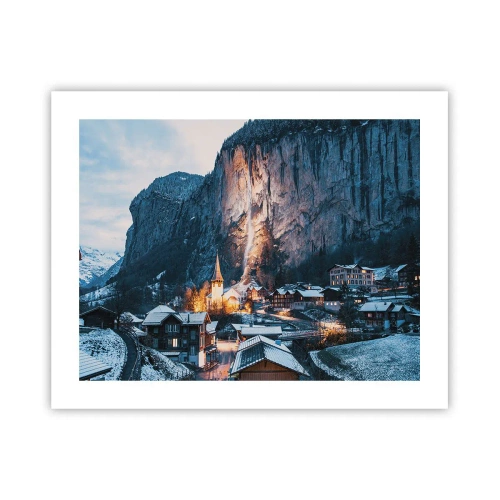 Poster - Spiritul luminos al iernii - 50x40 cm