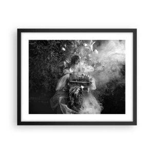 Poster în ramă neagră - Mama însăși - Natura - 50x40 cm