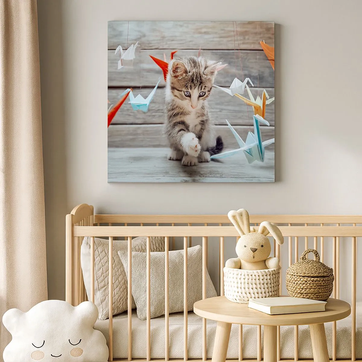 Tablou pe pânză - Prima lecție - 30x30 cm