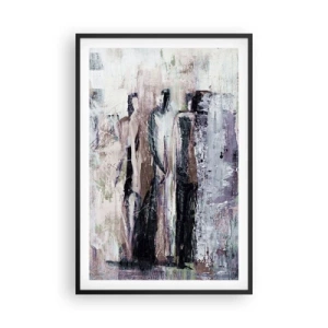 Poster în ramă neagră - Cei trei misterioși - 61x91 cm