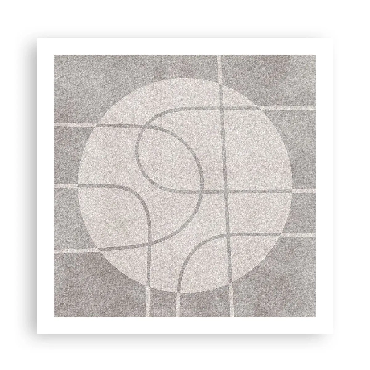 Poster - Circular și drept înainte - 60x60 cm
