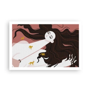 Poster - Visul despre calul de aur - 91x61 cm