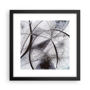 Poster în ramă neagră - O fantezie futuristă - 30x30 cm