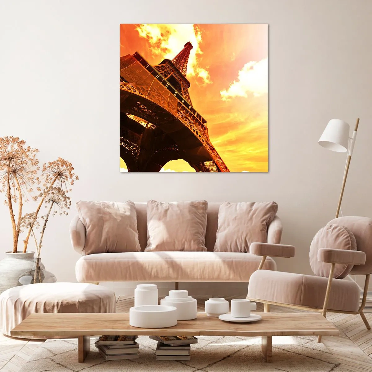 Tablou pe pânză - Monumental, pentru că aurit de soare - 50x50 cm