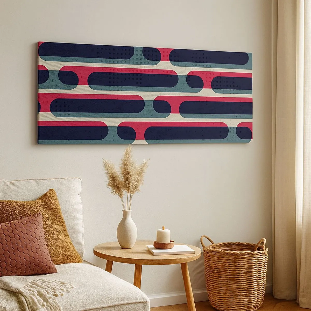 Tablou pe pânză - Înăuntru și înainte - 100x40 cm