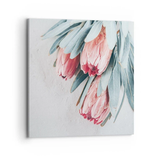 Tablou pe pânză - Rușinate de propria lor frumusețe - 70x70 cm