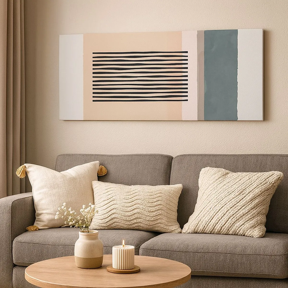 Tablou pe pânză - Totul este în regulă - 100x40 cm