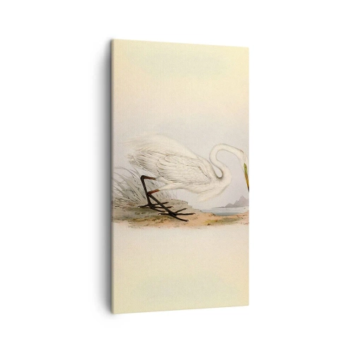 Tablou pe pânză - Doamna în stufărișuri - 45x80 cm