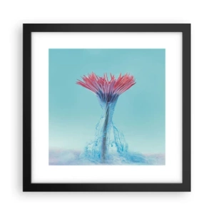 Poster în ramă neagră - Într-o unduire revigorantă - 30x30 cm