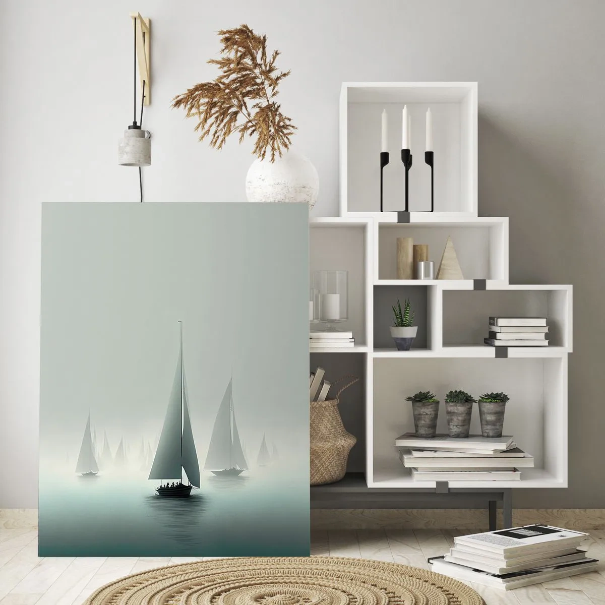Tablou pe sticlă - Create din ceață - 50x70 cm