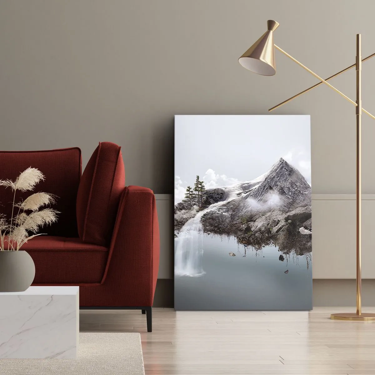 Tablou pe pânză - Prin ochii unui suprarealist - 45x80 cm