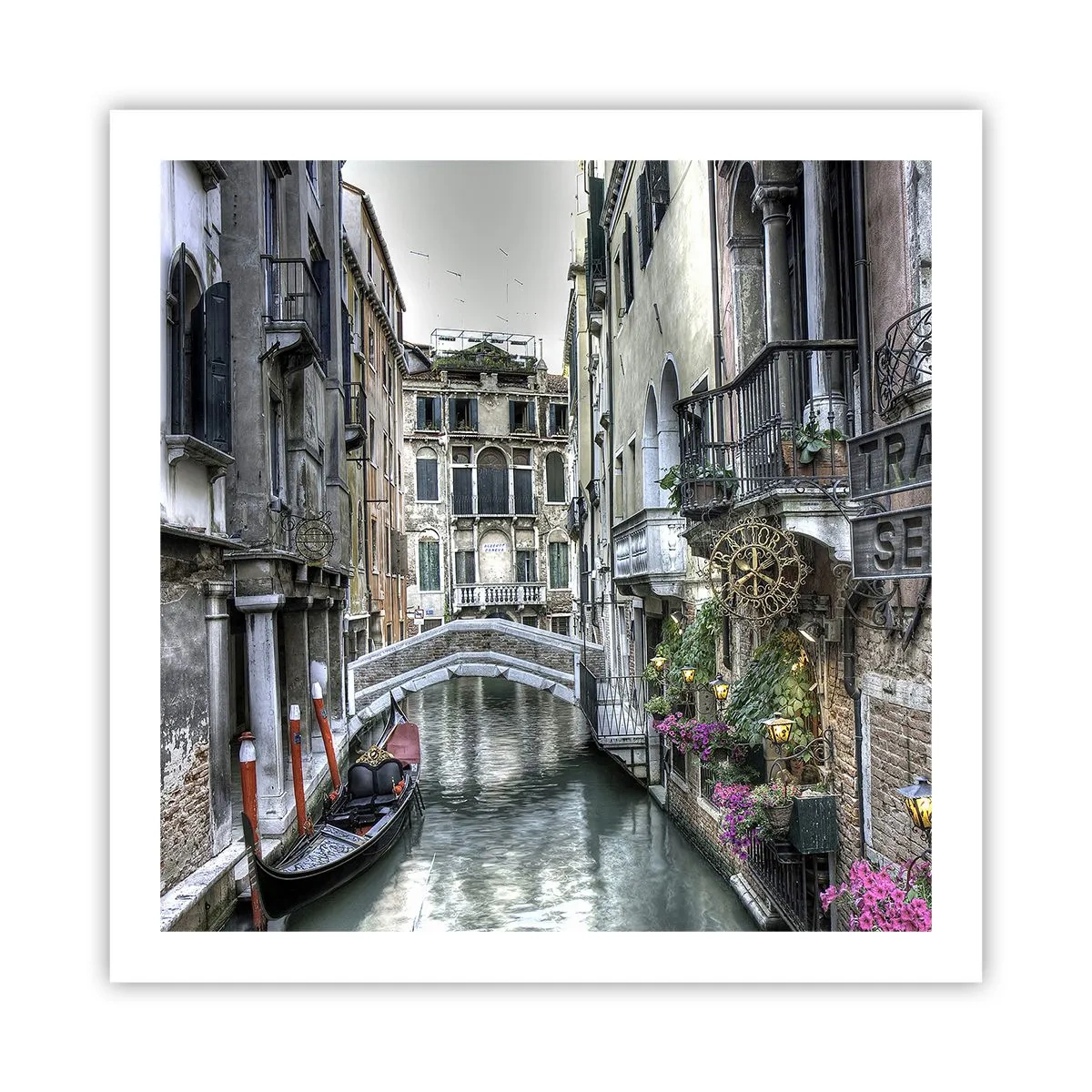 Poster - Timp de secole în reverie tăcută - 60x60 cm