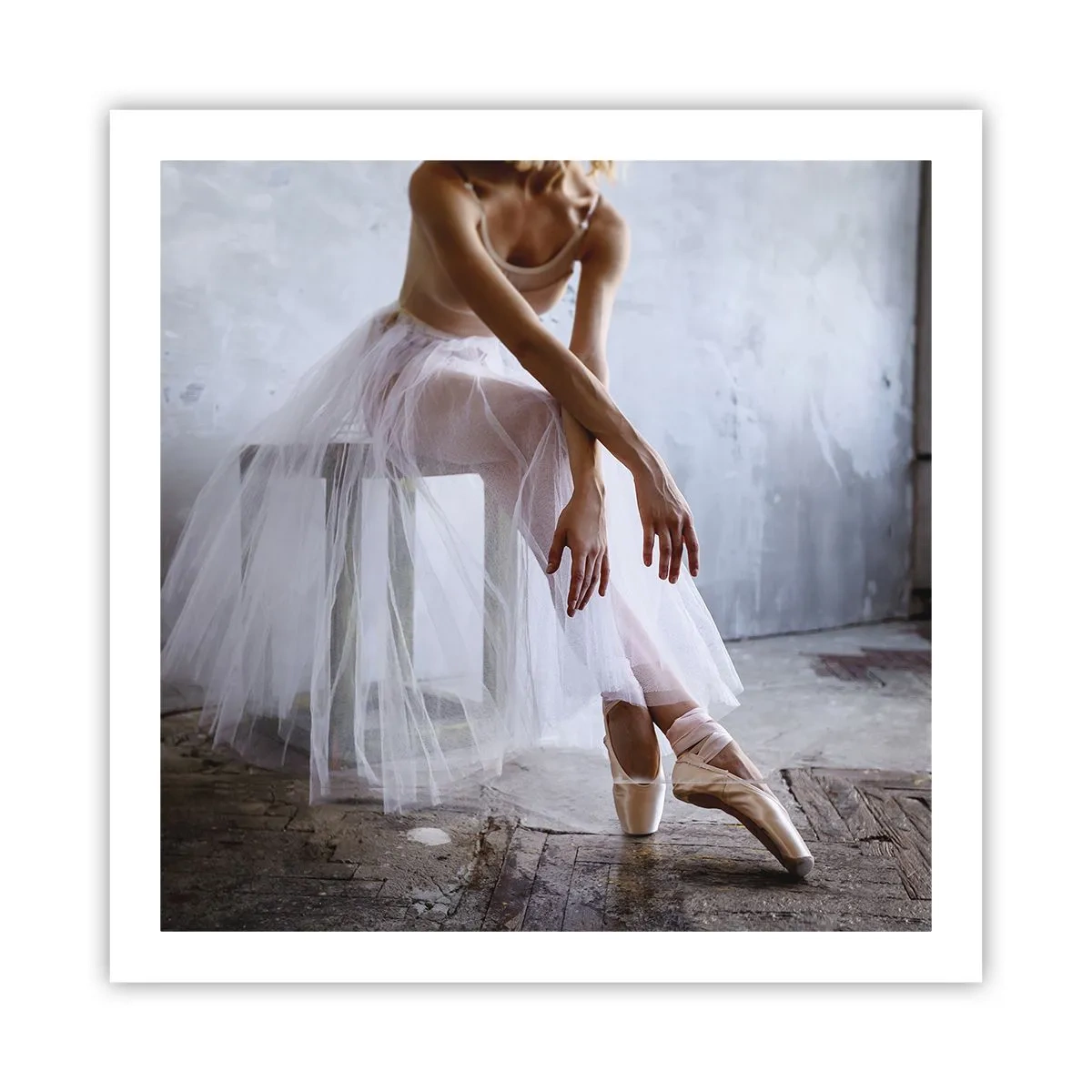 Poster - Înainte ca luminile rampei să strălucească - 60x60 cm