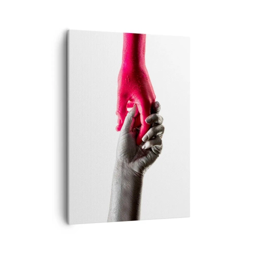 Tablou pe pânză - Împreună, deși diferiți - 50x70 cm