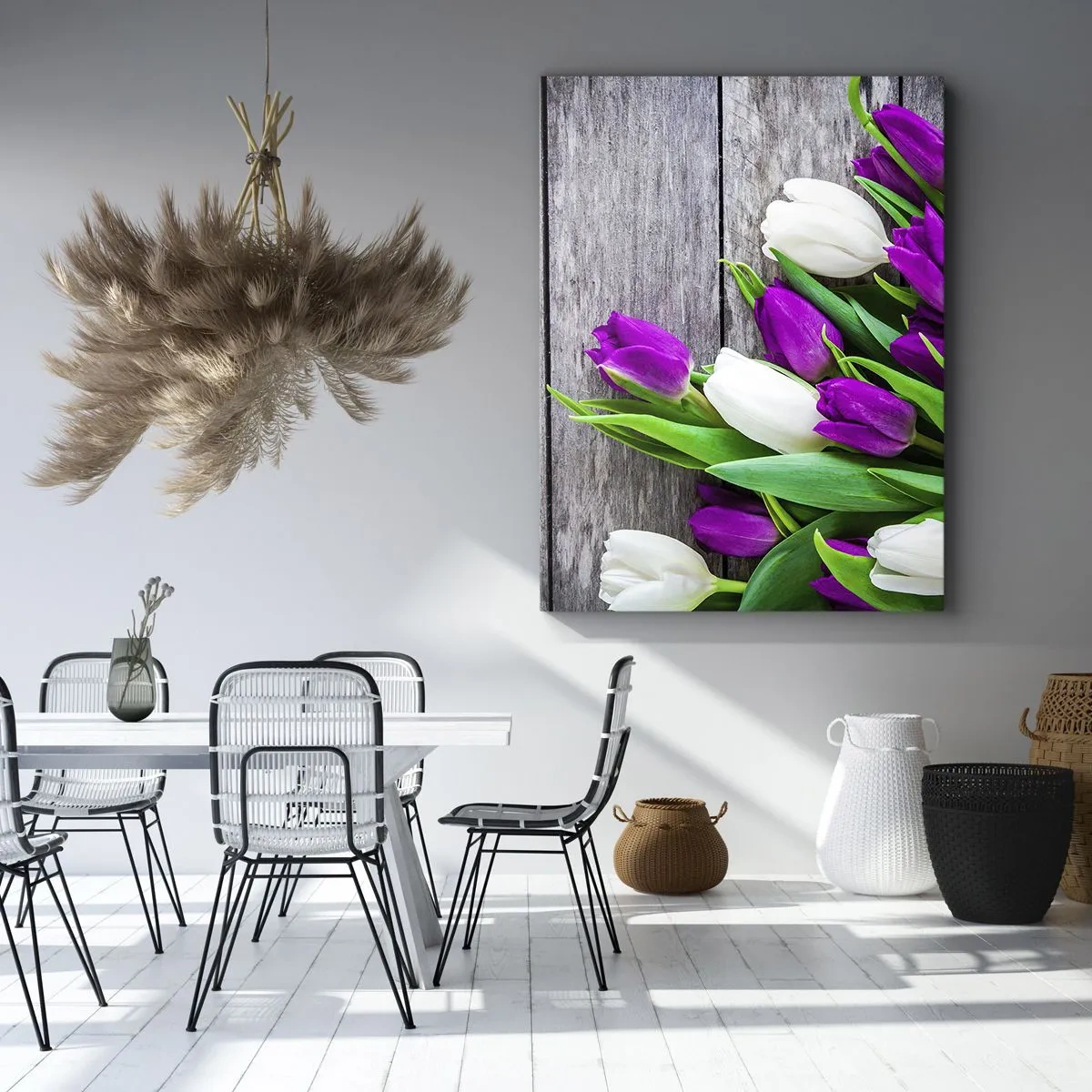 Tablou pe pânză - În ziua festivalului de primăvară - 50x70 cm