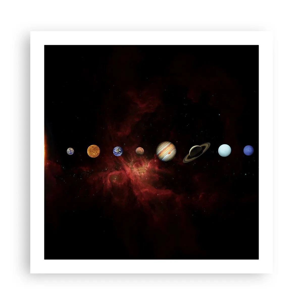 Poster - Cartierul nostru - 60x60 cm