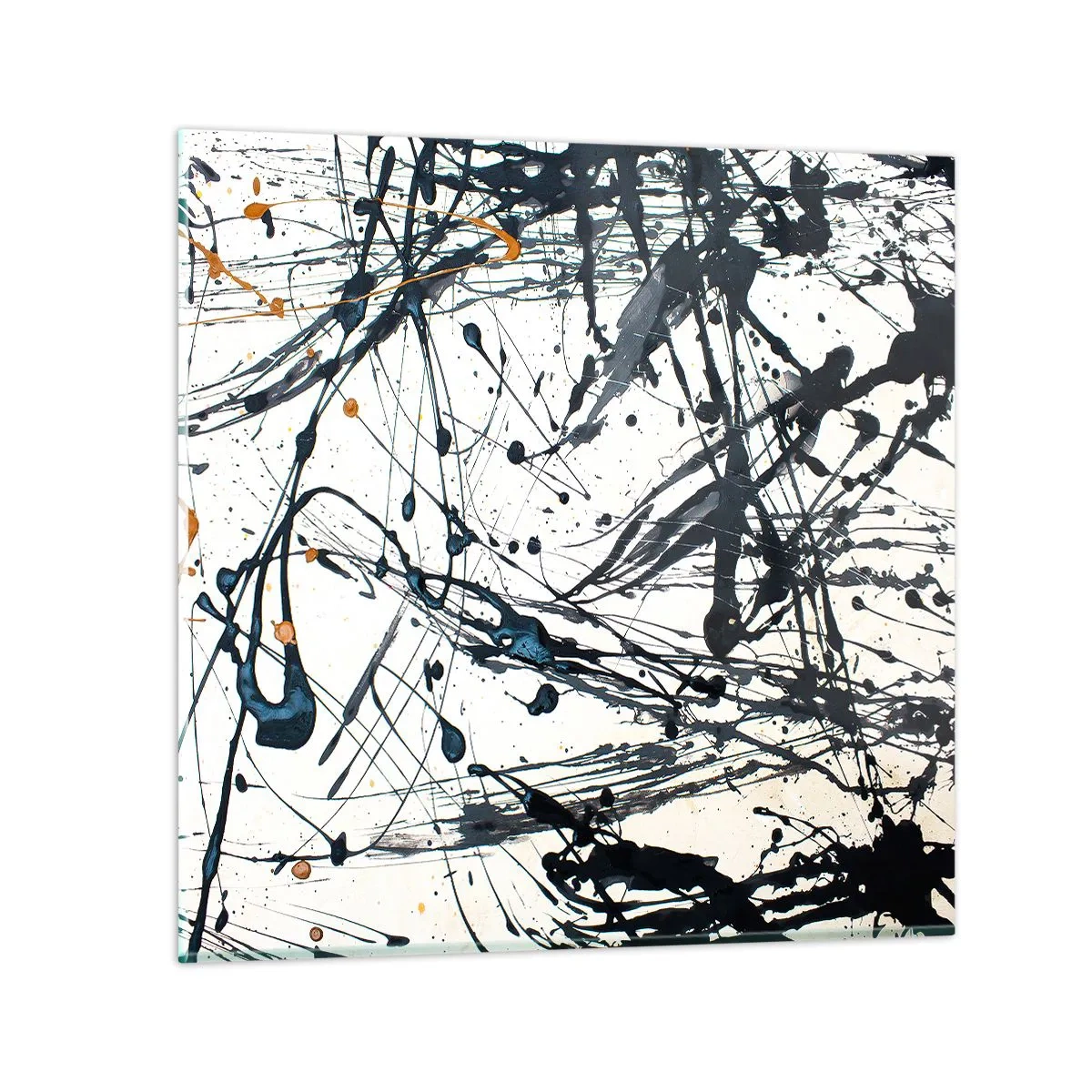 Tablou pe sticlă - Cu sau fără sens? - 50x50 cm