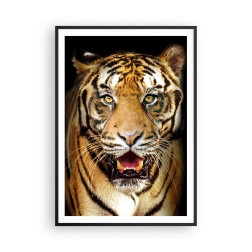 Poster în ramă neagră - Sălbăticia inimii - 70x100 cm