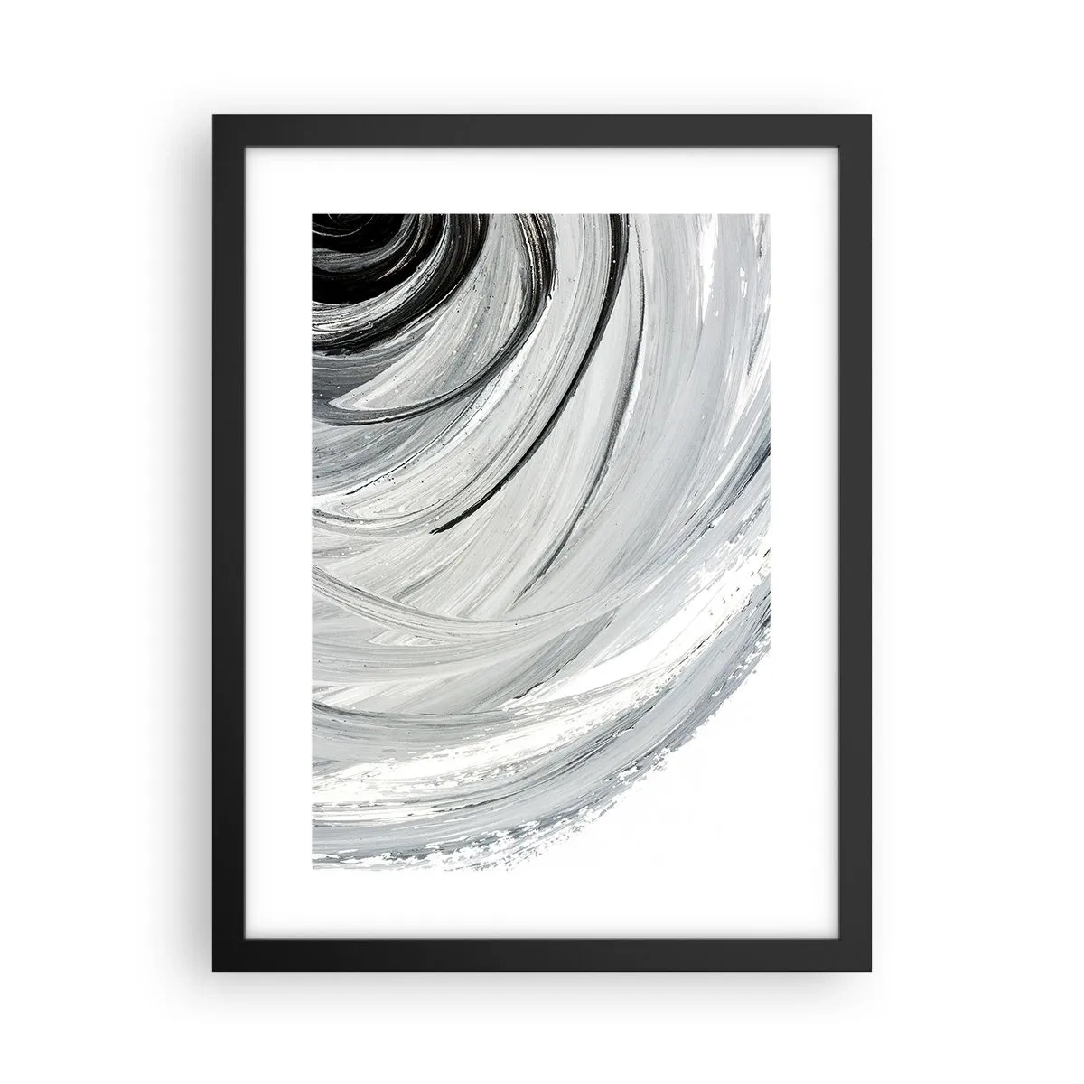 Poster în ramă neagră - Compoziție orbitală - 30x40 cm