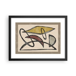 Poster în ramă neagră - Vertical și orizontal - 40x30 cm