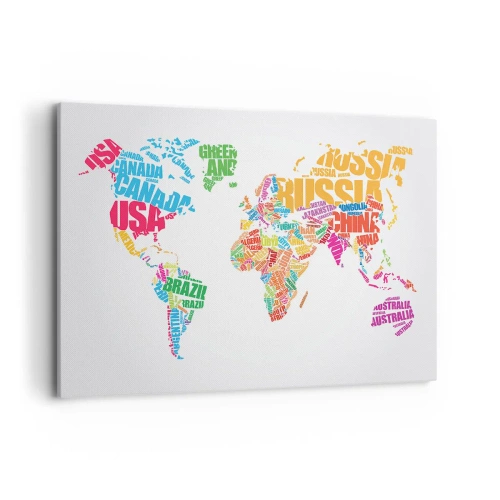 Tablou pe pânză - Vreau să le cunosc pe toate - 120x80 cm