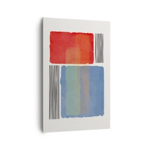 Tablou pe pânză - Spiritul și litera geometriei - 80x120 cm