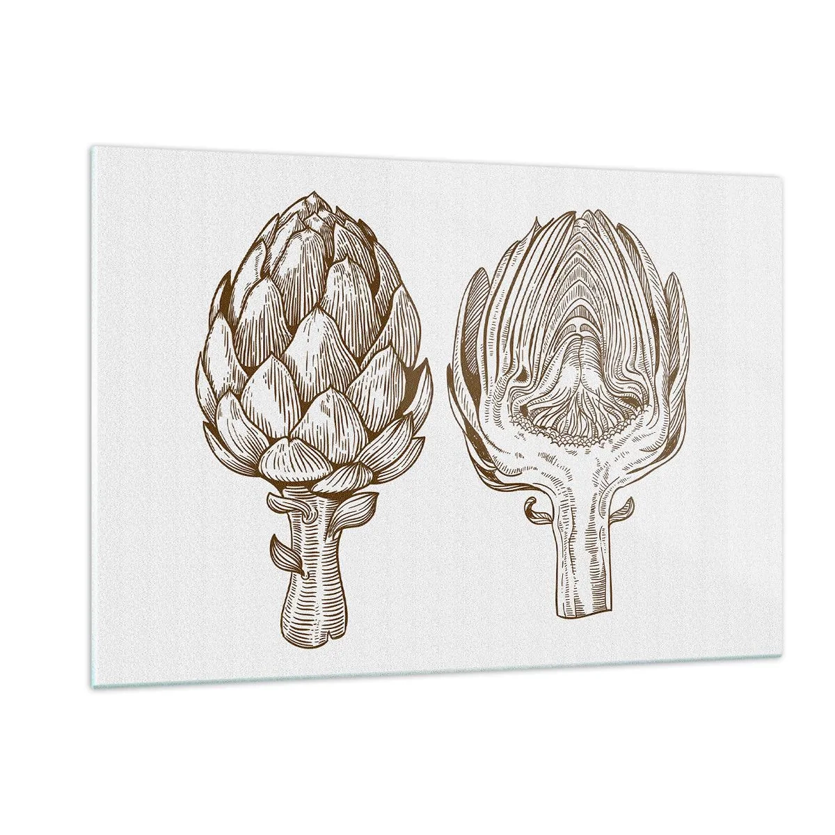 Tablou pe sticlă - Lecție de anatomie - 120x80 cm