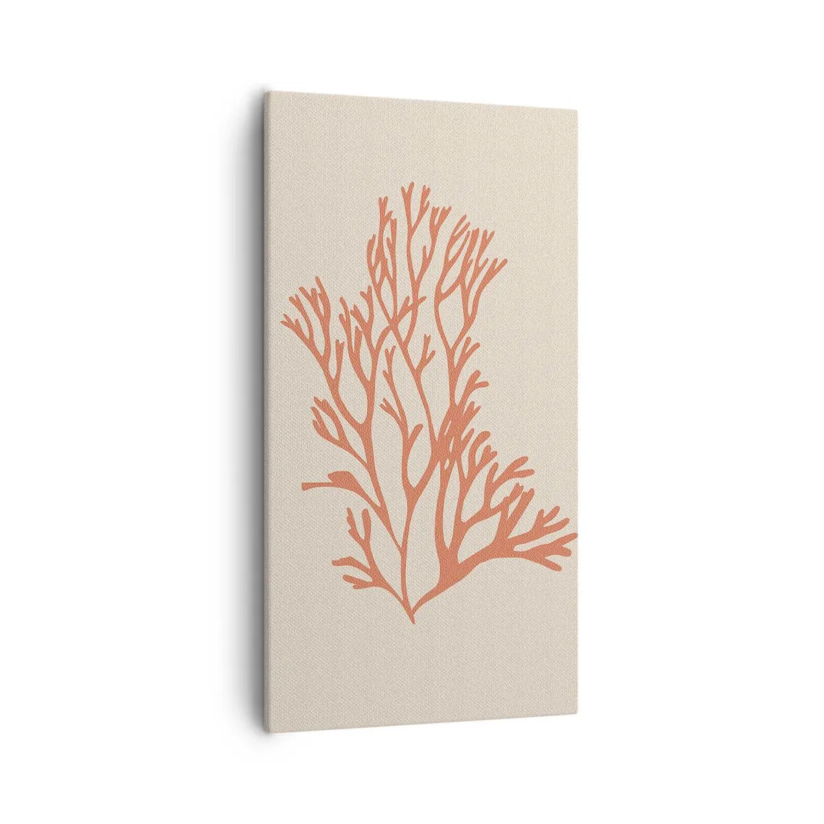 Tablou pe pânză - Coral filigranat - 55x100 cm