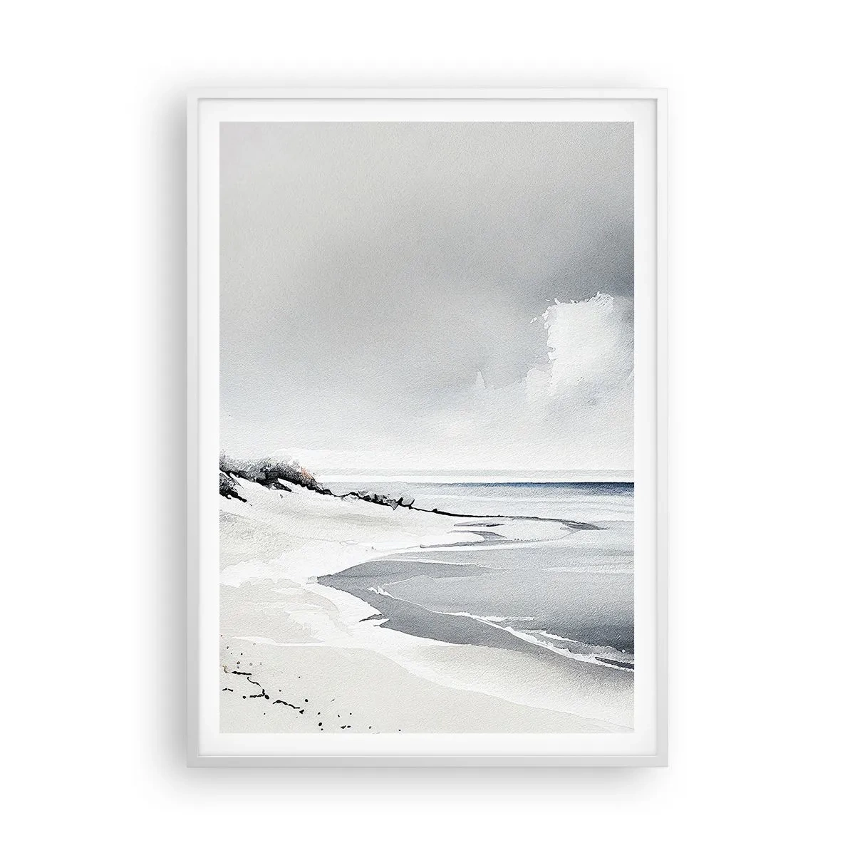 Poster în ramă albă - Întotdeauna împreună - 70x100 cm
