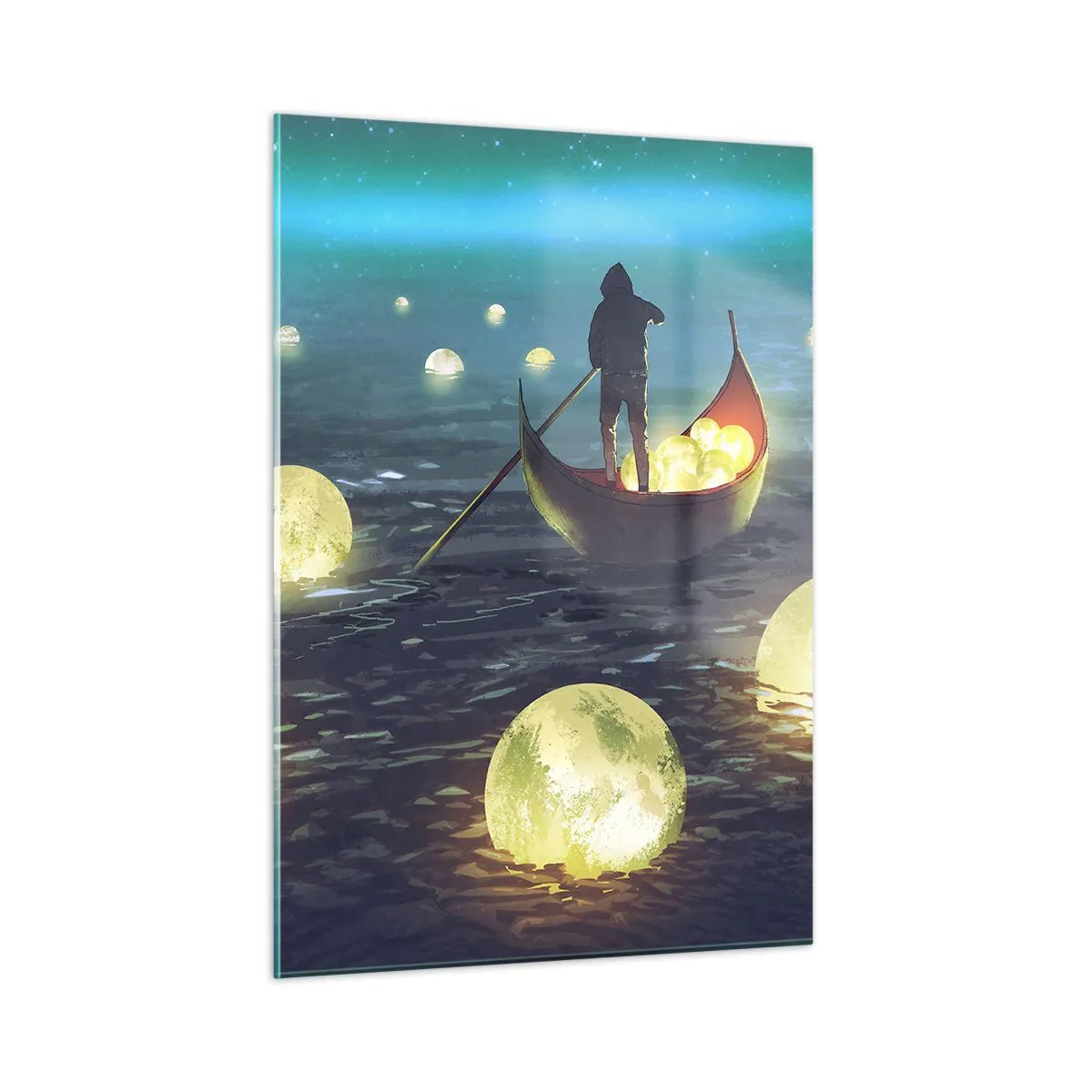 Tablou pe sticlă - Lucruri la care filozofii nu au visat niciodată - 50x70 cm