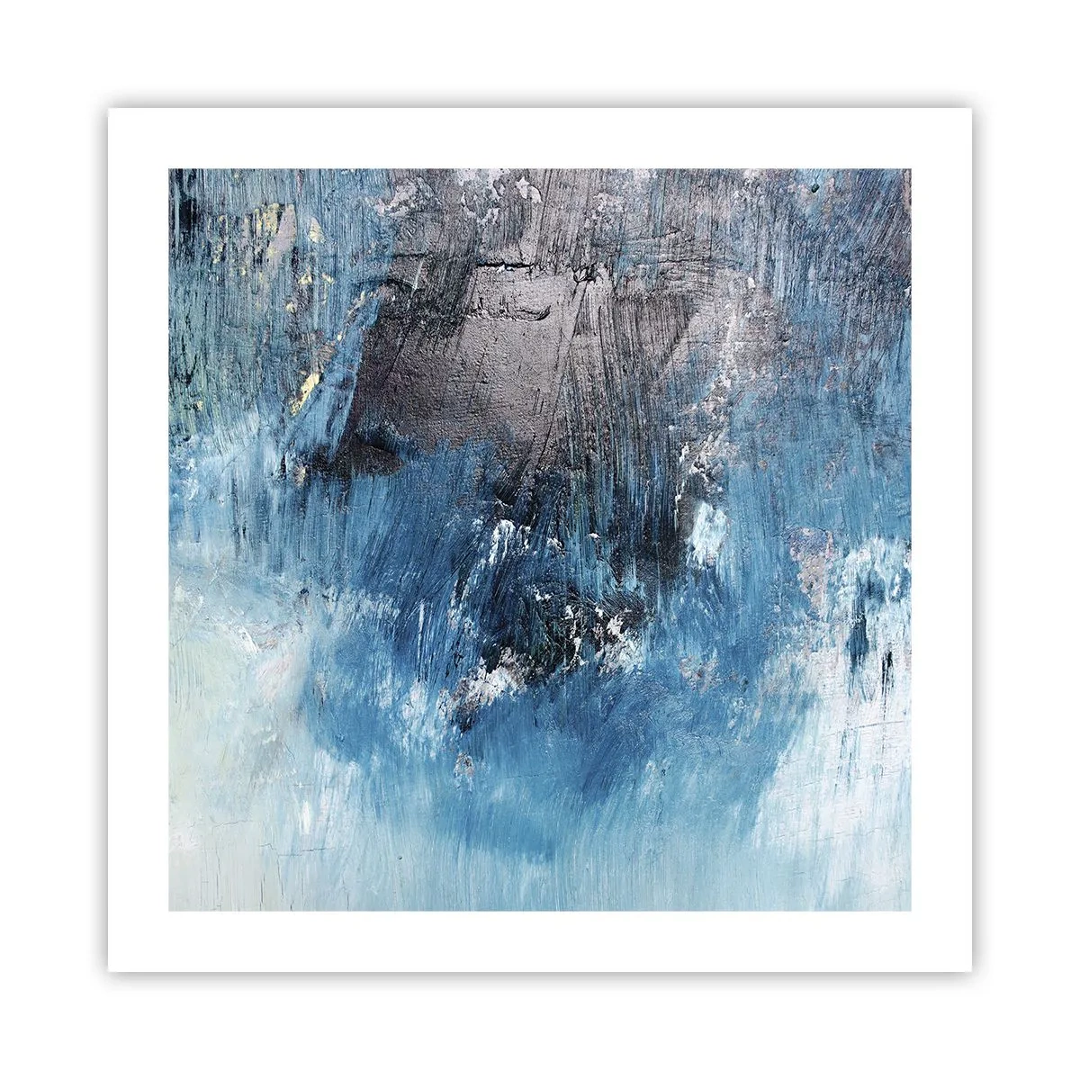 Poster - Rapsodie albastră - 50x50 cm