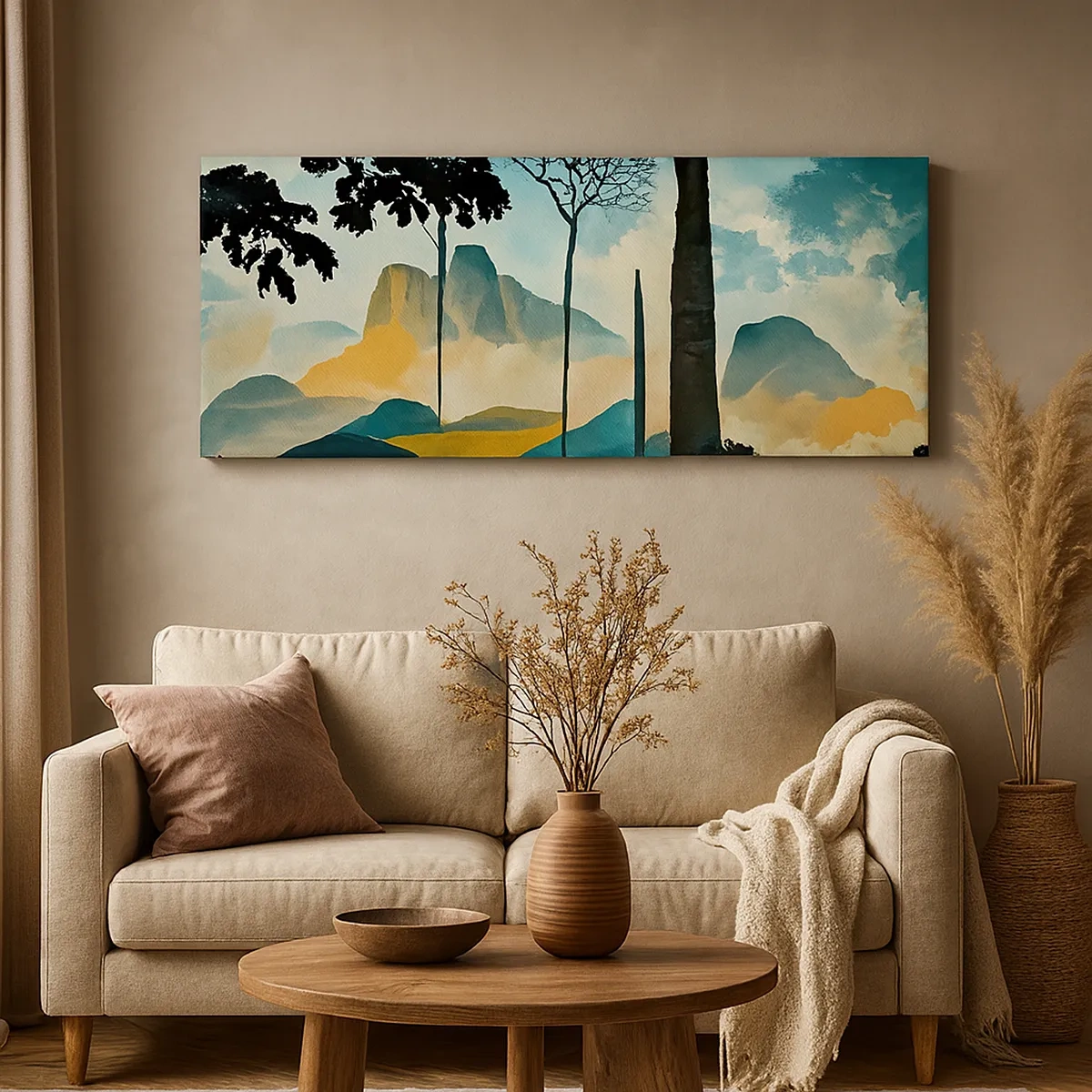 Tablou pe pânză - Din ce în ce mai sus - 30x30 cm