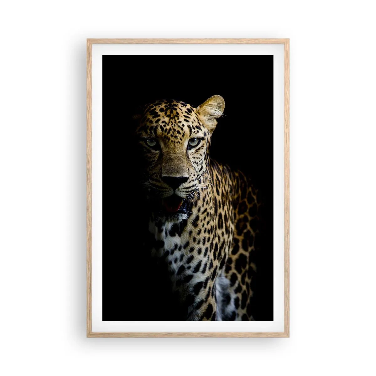 Poster în ramă de stejar deschis - Frumusețe întunecată - 61x91 cm