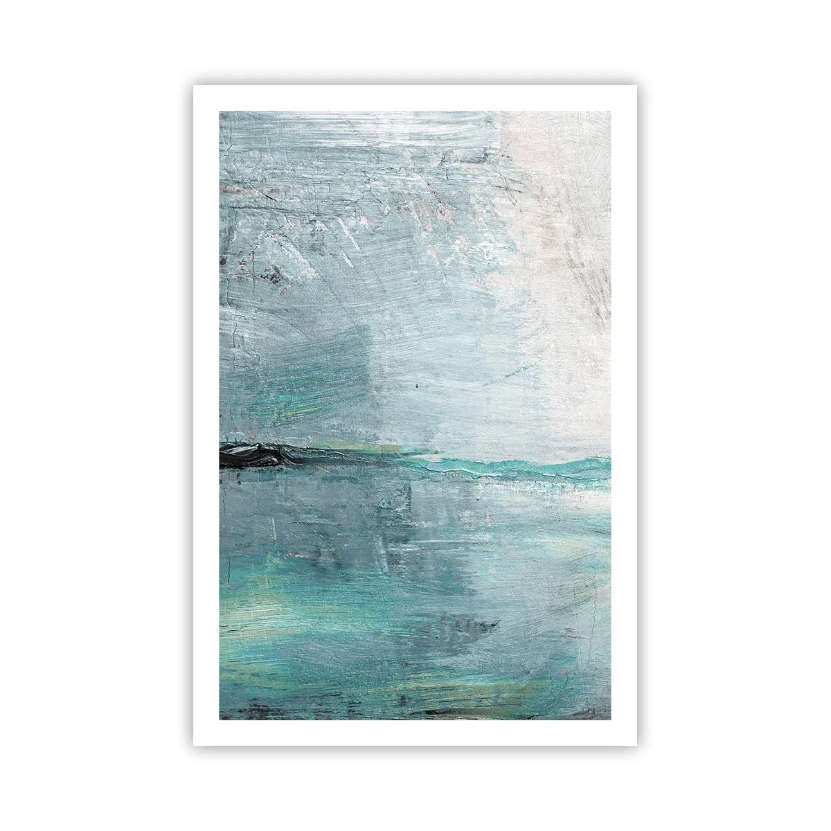 Poster - Orizontal în albastru - 61x91 cm