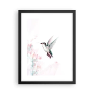 Poster în ramă neagră - Oprit în mișcare - 30x40 cm