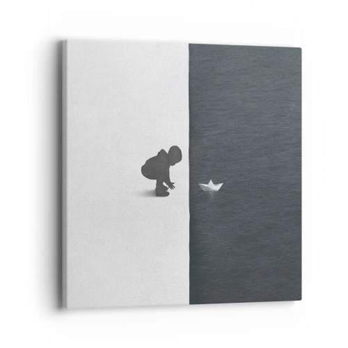 Tablou pe pânză - Marea expediție - 40x40 cm