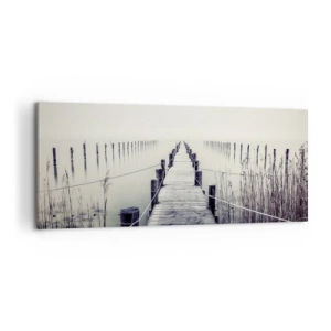 Tablou pe pânză - Scufundă-te în pace - 100x40 cm